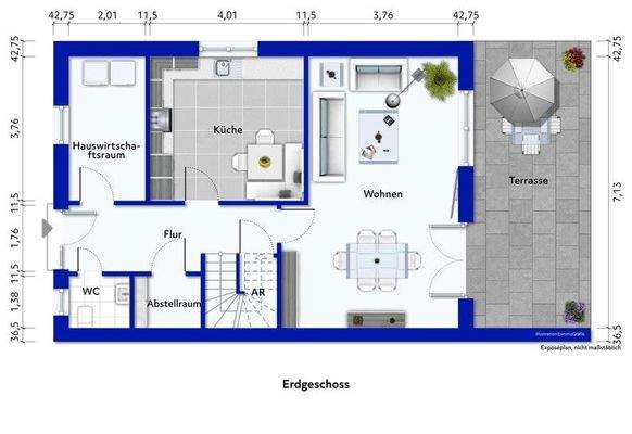 Grundriss Erdgeschoss