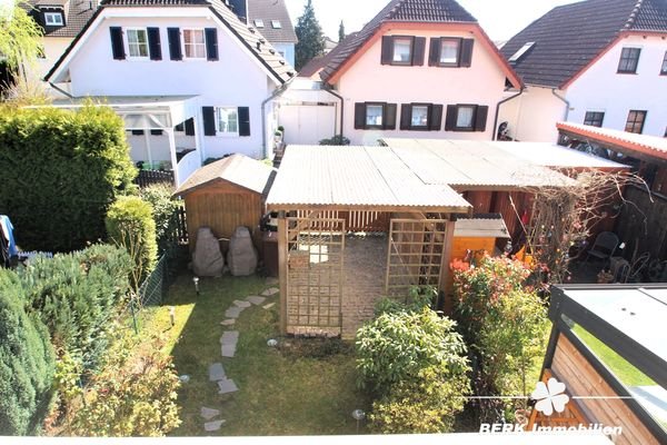 Blick aus dem Schlafzimmer
