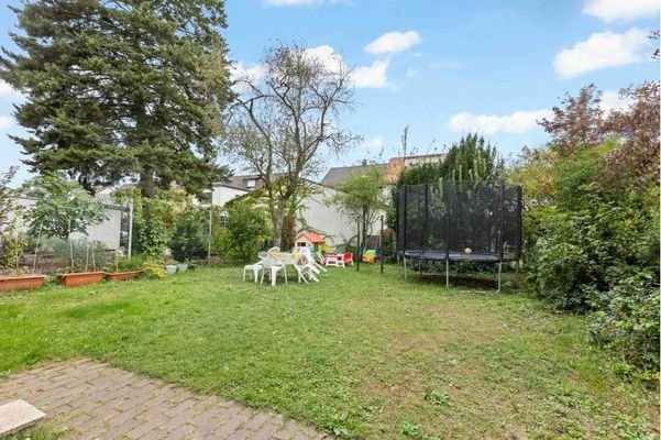 Blick in den schönen Garten