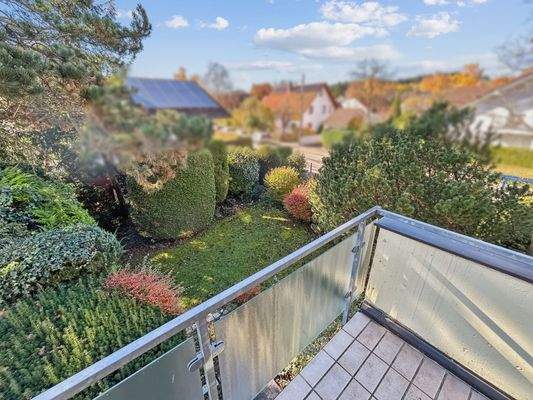Ausblick Balkon OG