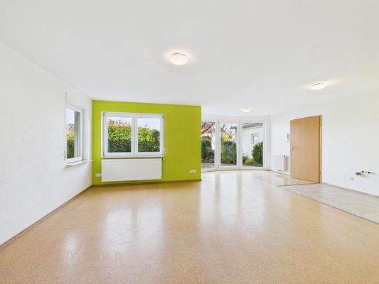 Blick in die Einliegerwohnung