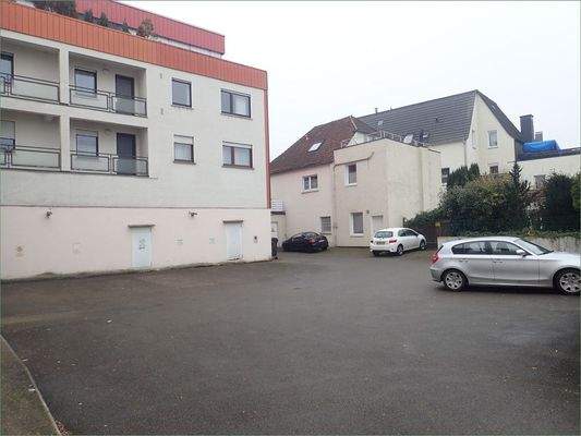 Innenhof, Pkw-Stellplätze