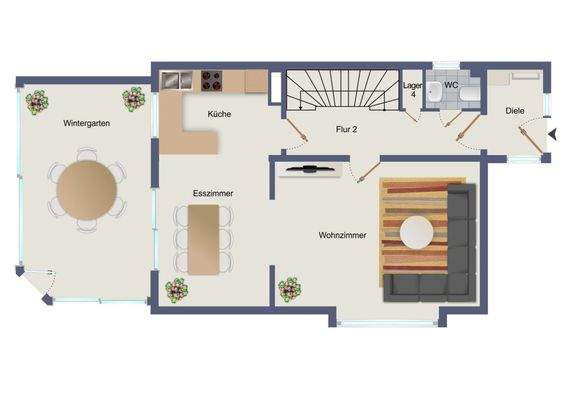 Grundriss Erdgeschoss