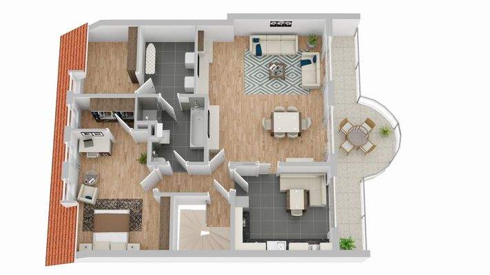 Grundriss 1. Obergeschoss