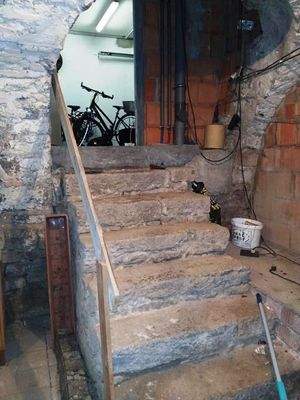 Zugang zum Gewölbekeller