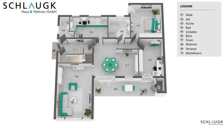 Grundriss EG Sonnwendstraße