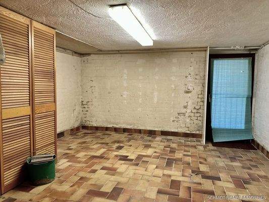 Kellerraum 2 mit Gartenzugang