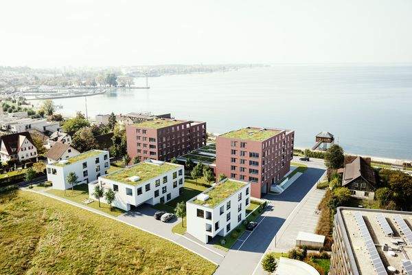 Seeblick II in Lochau Luftbild 01 i+R Wohnbau GmbH