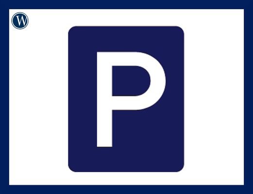 P-Parkplatzschild groß