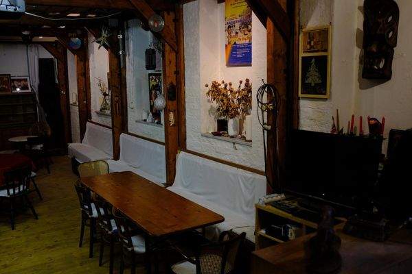 Linke Seite Blick nach hinten