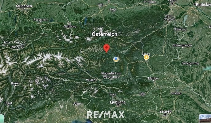 Karte Österreich