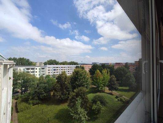 Schlafzimmer-Ausblick