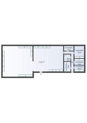 Grundriss Lager 4