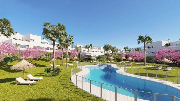 Apartments Close to Beach in Exclusive Area in Estepona