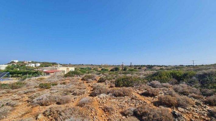 Kreta, Stavros: Erstklassiges Grundstück in der Nähe von Stavros Beach zu verkaufen