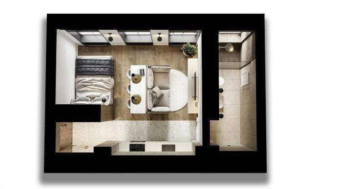 Grundriss Visualisierung