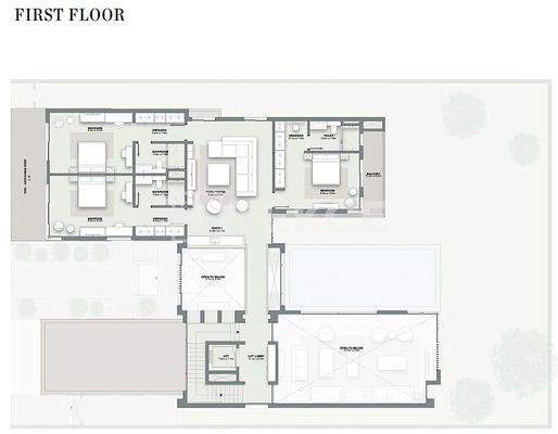 Detached Villas with Private Pools in the Central Location in Dubai