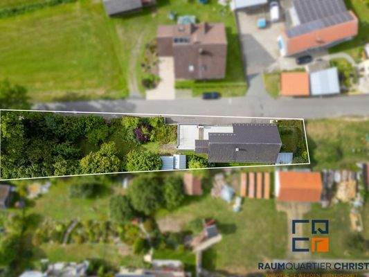 Luftaufnahme Grundstück