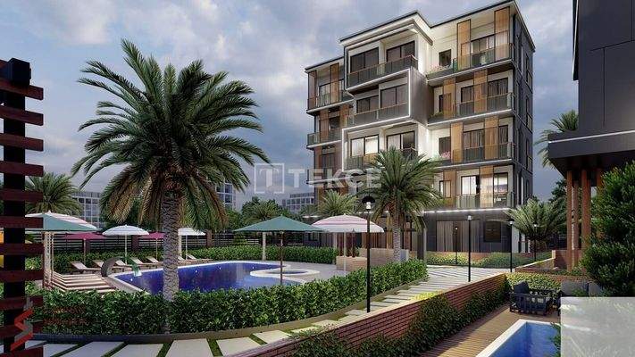 Designed Brand-New Apartments with in Mezitli Mersin