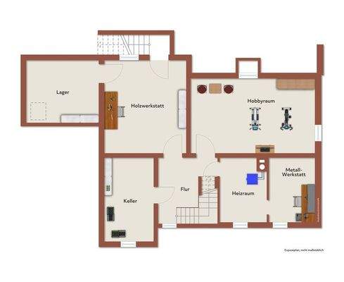 Grundriss-Untergeschoss