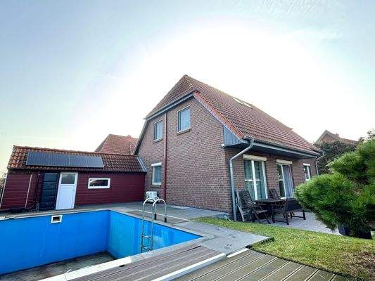 Rückansicht Gebäude