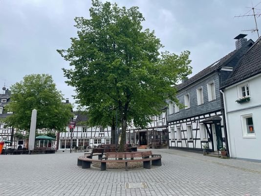 Marktplatz in Much