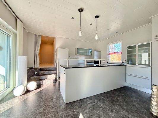 Wohnbereich mit Küche|DG