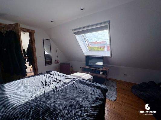 Schlafzimmer, Panoramafenster