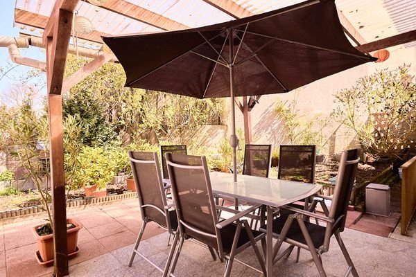 Blick zur Terrasse