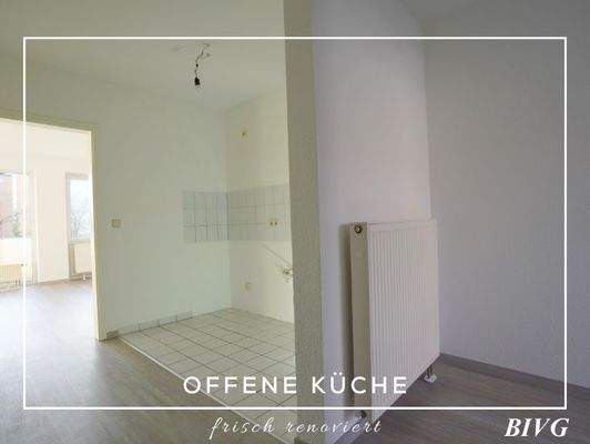 Offene Küche frisch renoviert