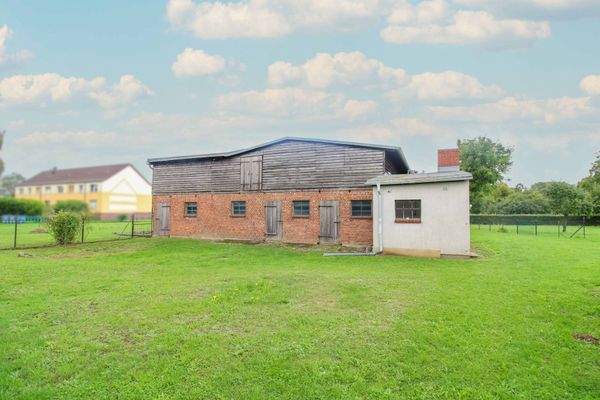 Giebelansicht Scheune