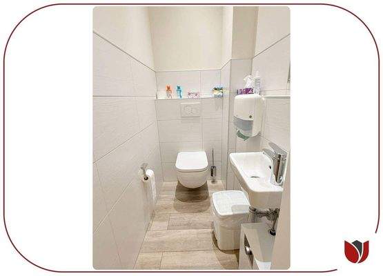 Weiteres Gäste-WC: modern und zeitgemäß