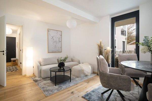 Wohnlounge mit Wohlfühlton