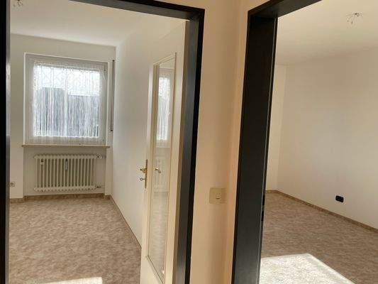 Blick in die Schlafzimmer