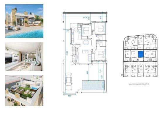 Detached Houses with Private Pools in La Marina Alicante