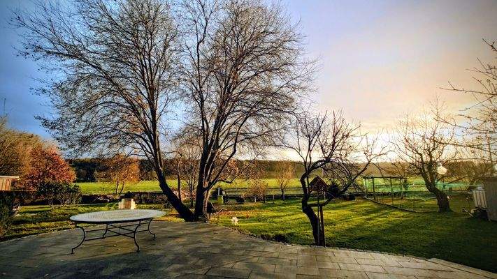 Blick von der Terrasse