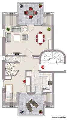 Dachgeschoss untere Ebene