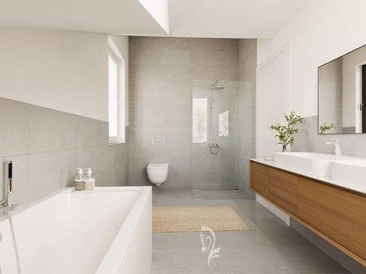 Bad DG - linke Haushälfte