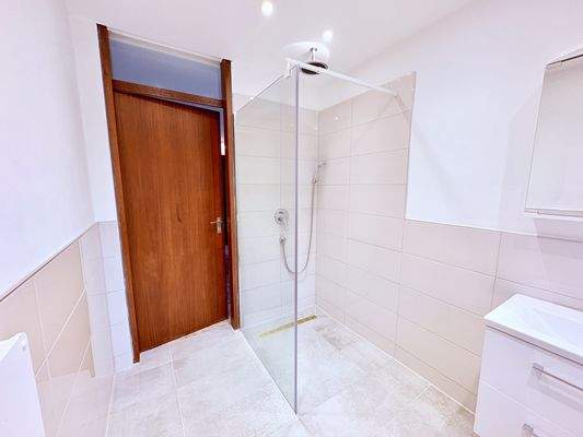 begehbare Dusche Einliegerwohnung