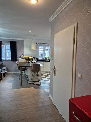 Eingangstür in den Wohn- Essbereich