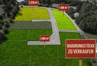 Große Baufläche 3.864m²