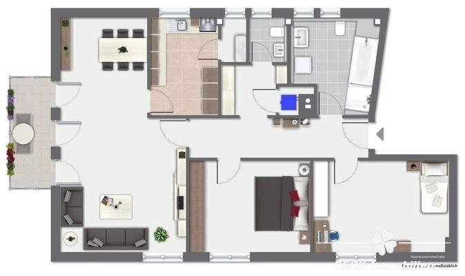 immoGrafik - Grundriss