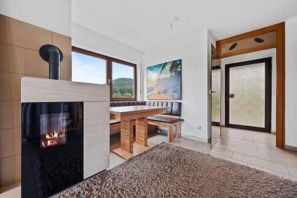 EG | Esszimmer mit Pelletsofen