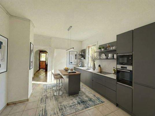 Einrichtungsbeispiel der Küche