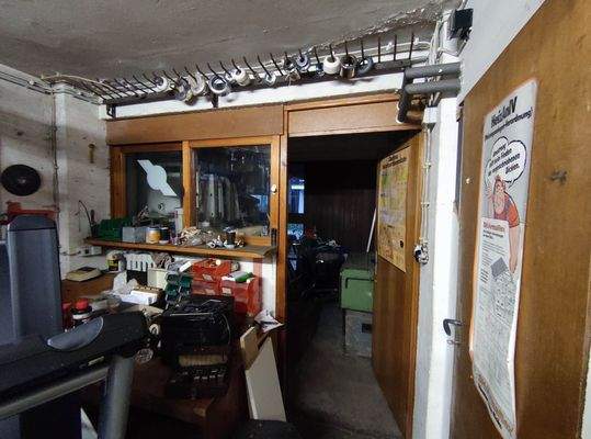 Übergang Wohnhaus - Werkstatt