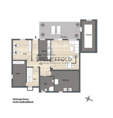 Grundriss Untergeschoss