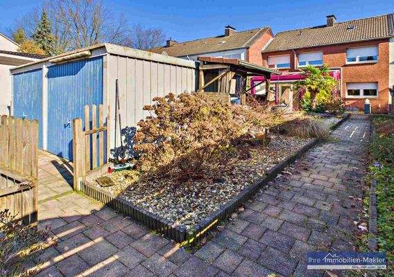 Gartenbereich - Garagen 