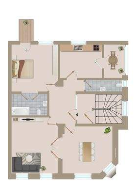 Grundriss Obergeschoss