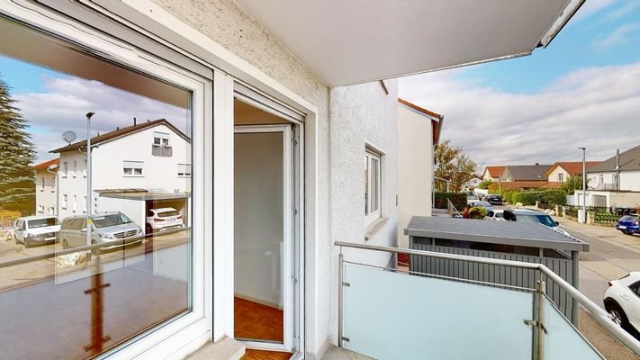 Wohnung EG Balkon