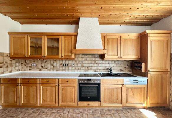 Echtholz Küchenzeile